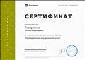 Сертификат о прохождении курса "Профориентация в современной школе" (108 часов) (02.09.2017) Сертификат о прохождении курса "Профориентация в современной школе" (108 часов) (02.09.2017)